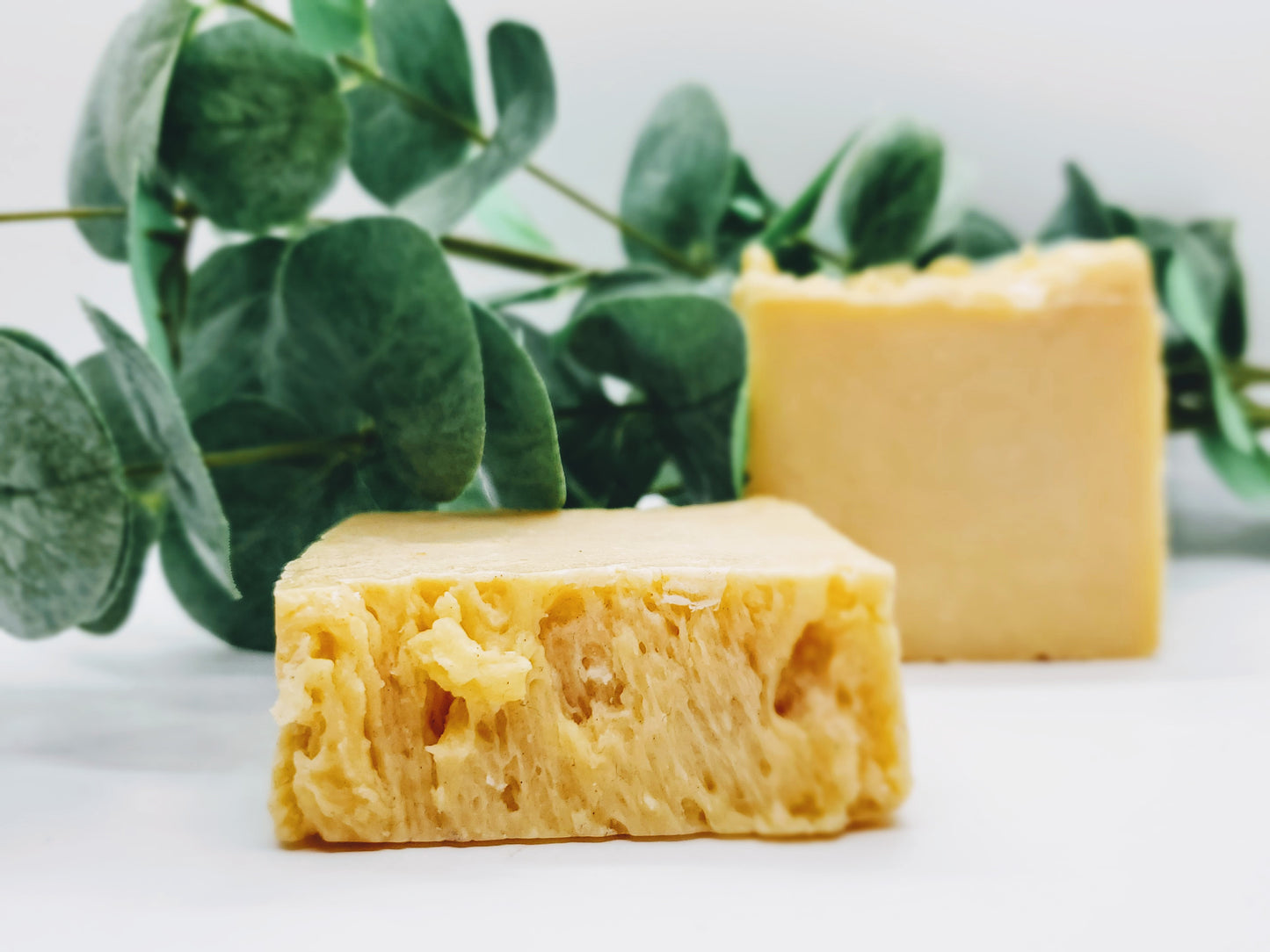 Handcrafted with all natural ingredients (saponified shea butter and olive oil) free from harsh chemicals. Formulated using a plant based recipe, designed to cleanse your skin and provide moisturization. Our soap designs and fragrances are made with natural colorants and pure essential oils. Unscented and color free. Good for all skin types.